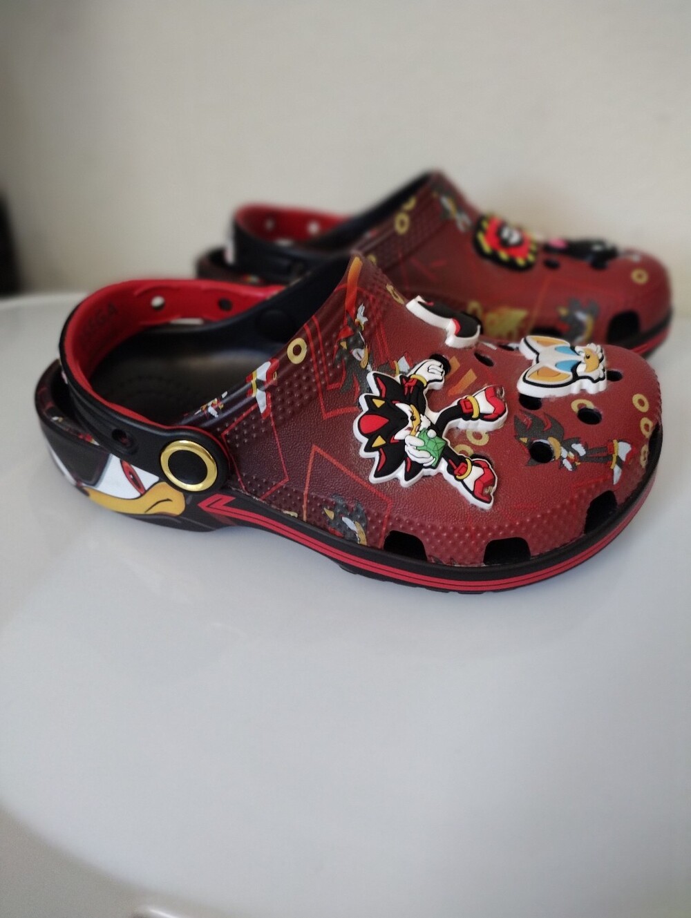 Kids Crocs Sandals - Shadow & Friends Design